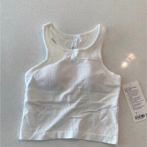 lululemon ebb to street cropped tank